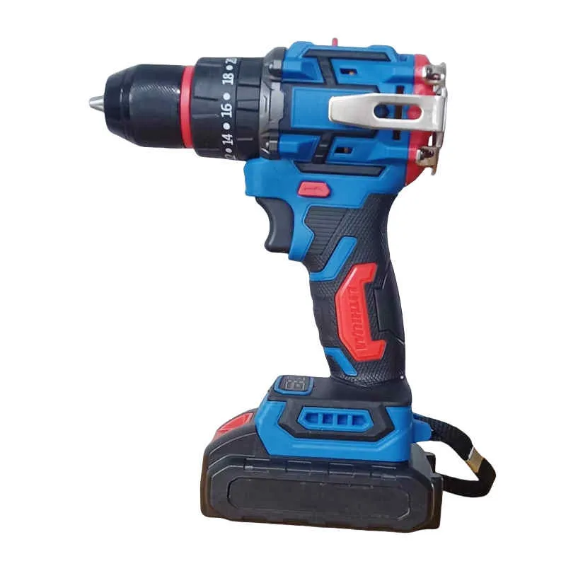 21V cordless hammer drill with hanger